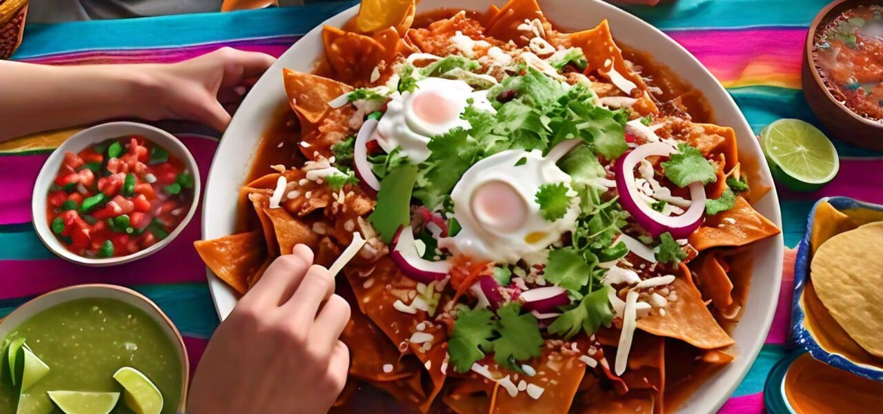 celebrating chilaquiles